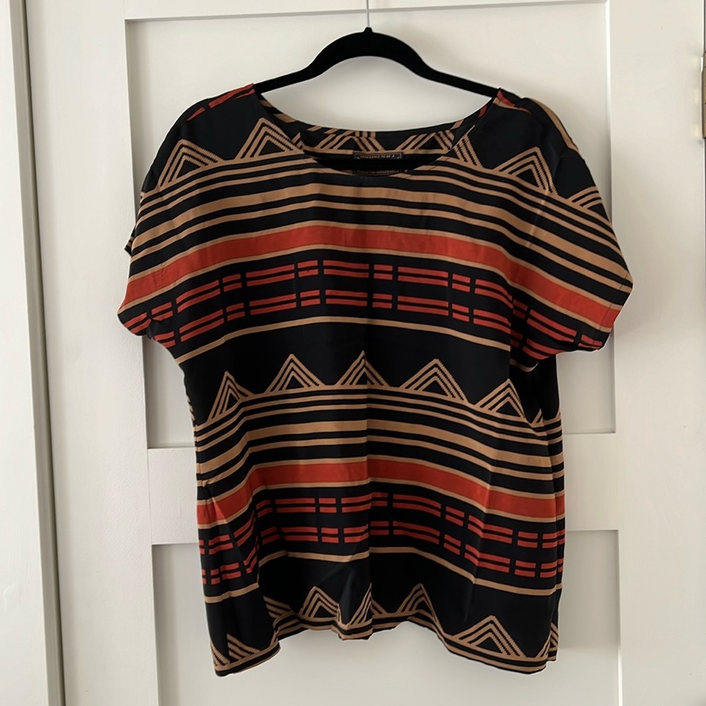 Pendelton silk top